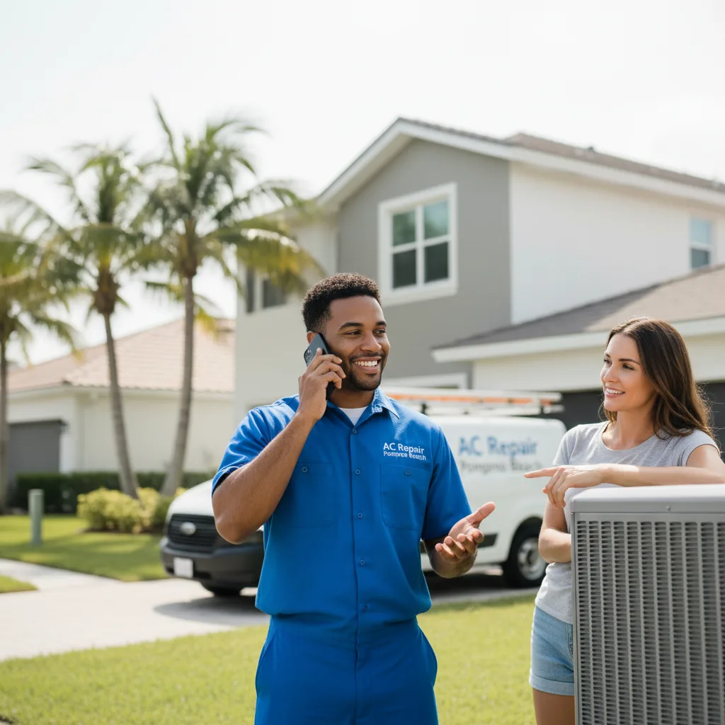 AC Repair Pompano Beach customer support in Westchester